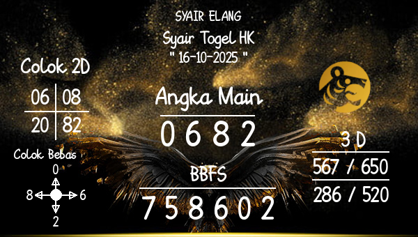 SYAIR ELANG - Syair Togel HK