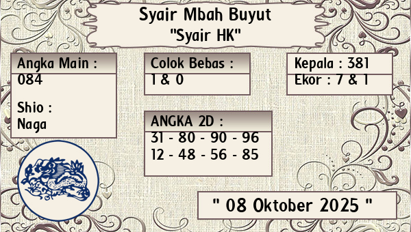 Syair Mbah Buyut - Syair HK