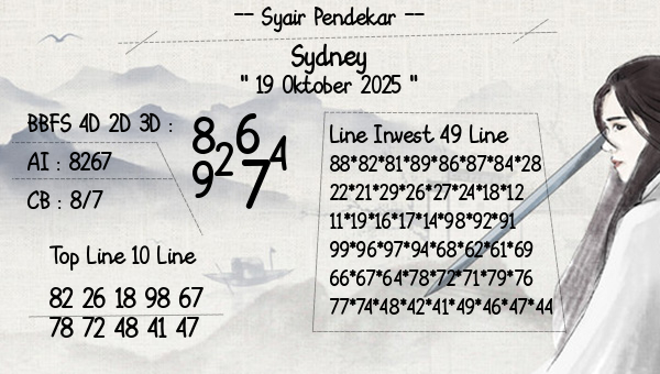 Syair Pendekar - Sydney