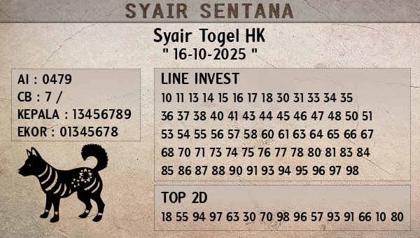  - Syair Togel HK